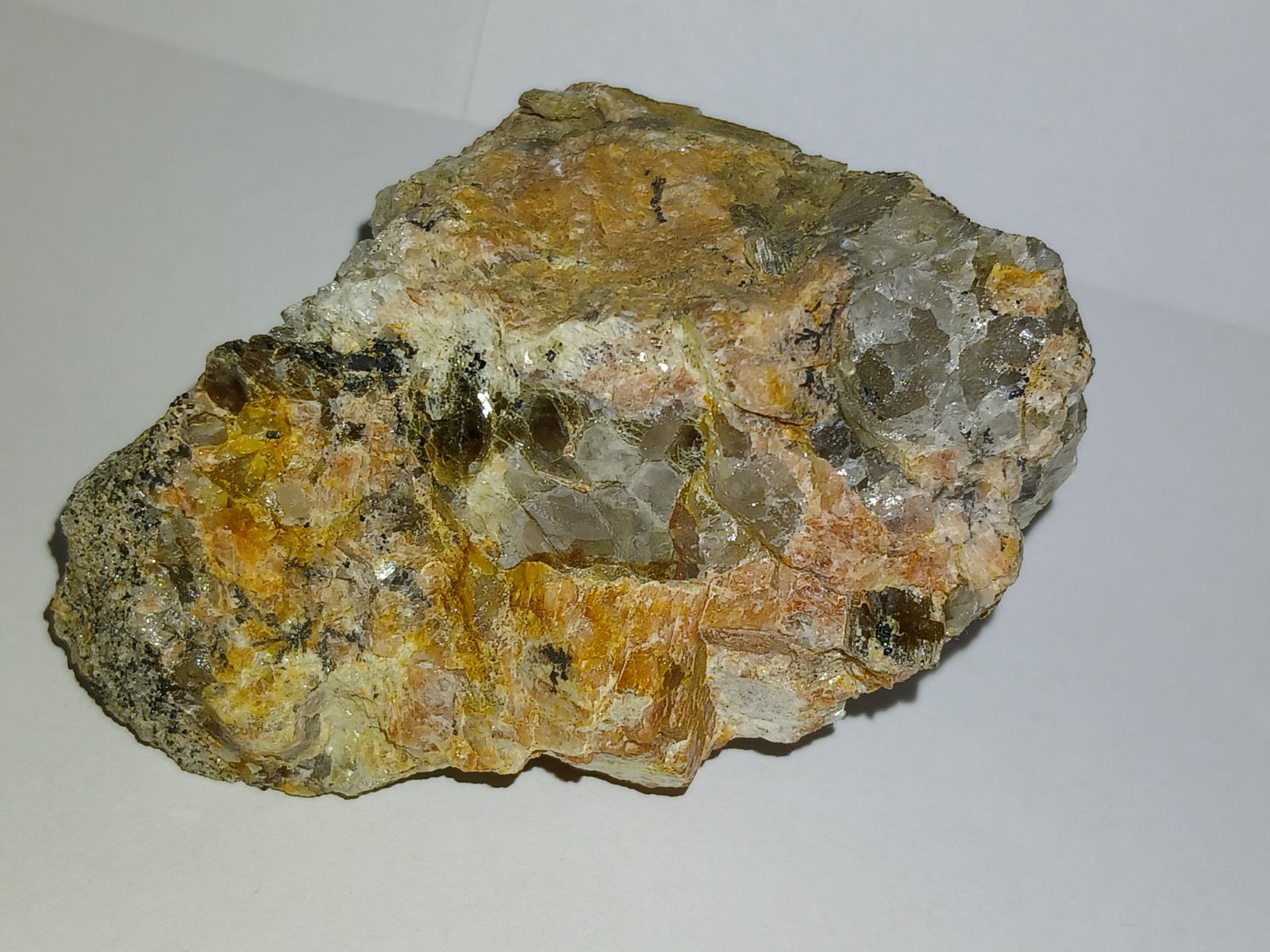 Gneissose granite and pegmatite from Vermont