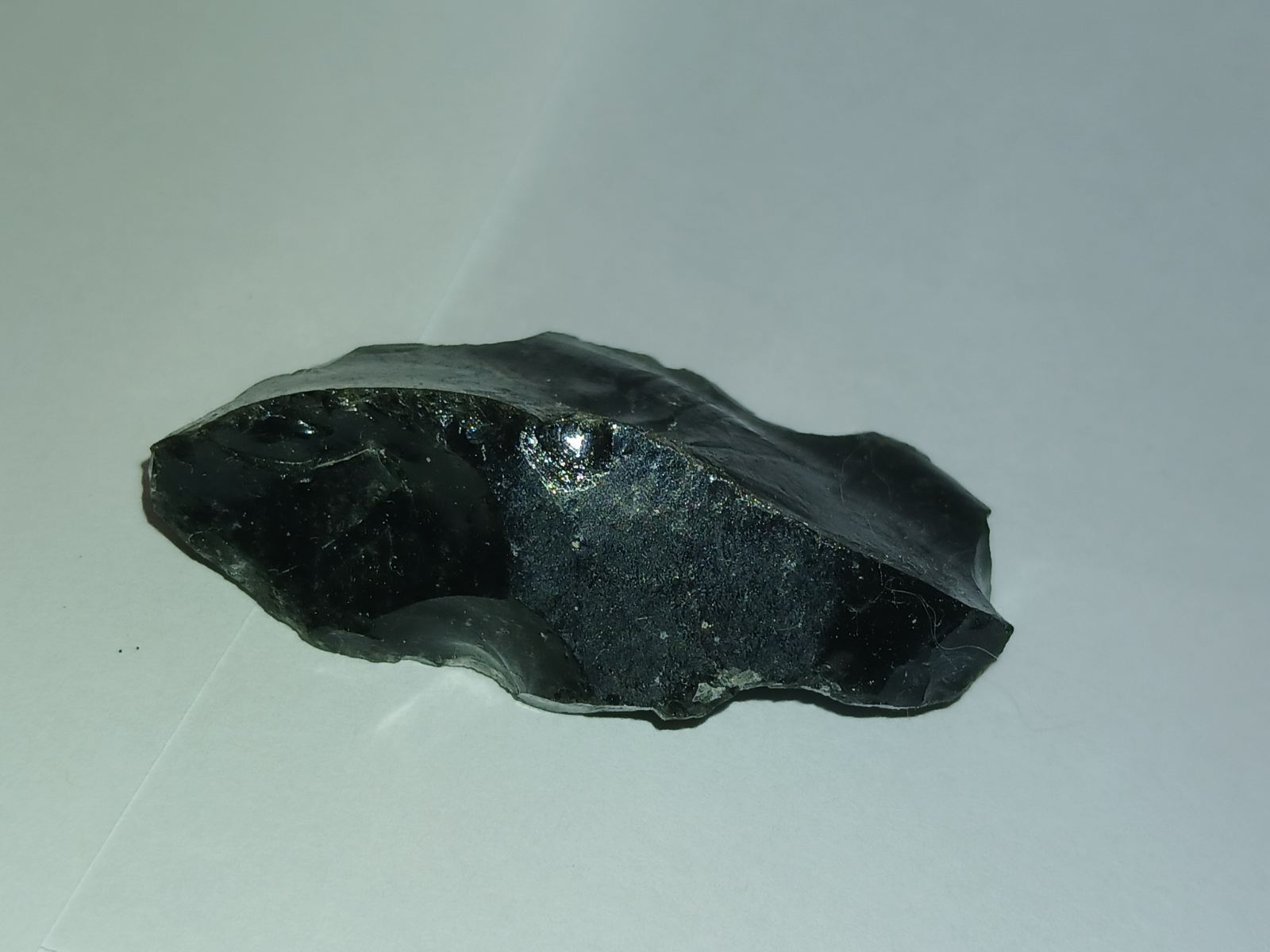 Obsidian from Reykjavík, 0.9 oz.