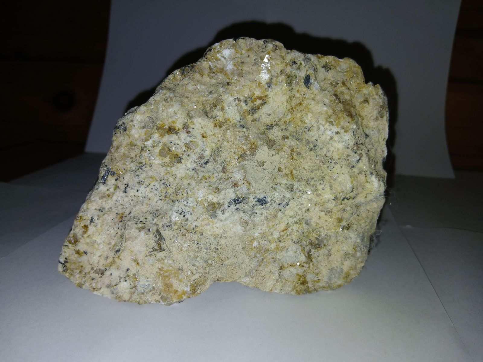 Granite from Crazy Horse Memorial, South Dakota